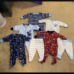 Baby Boy Pajama Set (7 items) 0-3 months